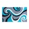 Flash Furniture Turquoise 2' x 3' Modern Plush Abstract Area Rug KP-RG952-23-TQ-GG - alternate 7